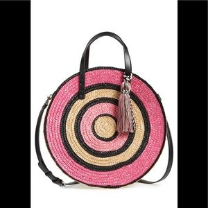🔥HP🔥Rebecca Minkoff straw circle tote.🌴🌴🌴🌴🌴